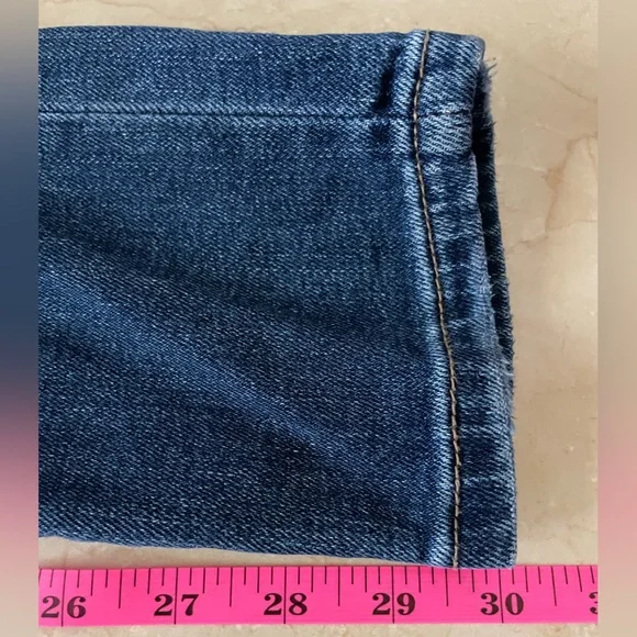 Blank NYC Women’s Dark Blue Straight Jeans - Picture 9 of 10